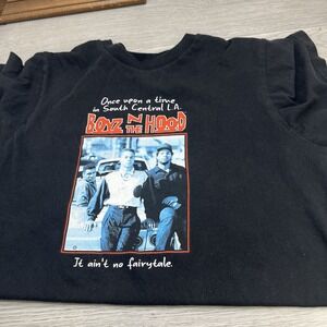 Boyz n The Hood Movie Black White Red‎ Tee Shirt Small
